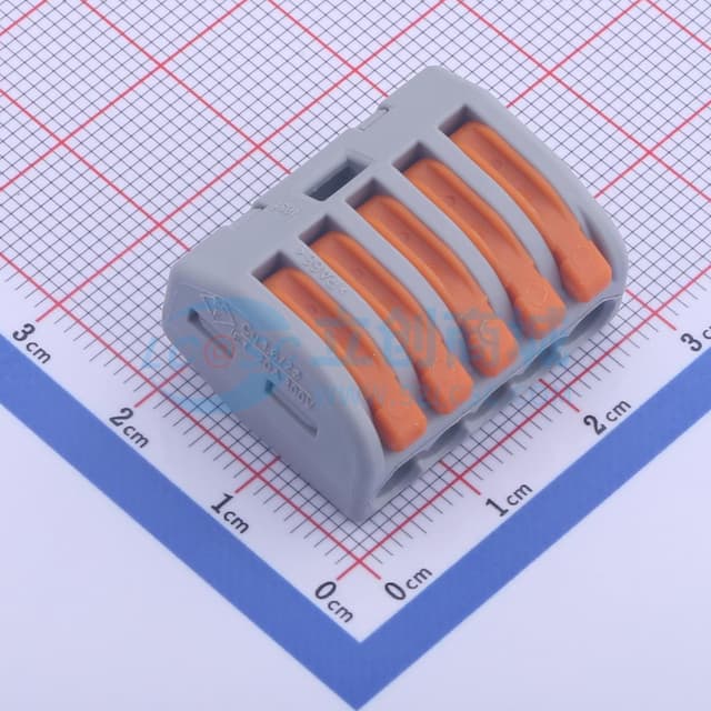 1x5P 每排P数:5 排数:1实物图