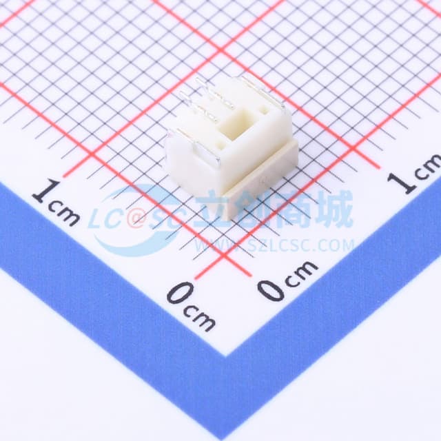 1x2P 间距:1.25mm 立贴 系列:GH实物图