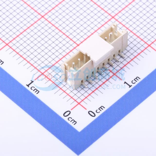 1x8P 间距:1.5mm 立贴 系列:ZH实物图