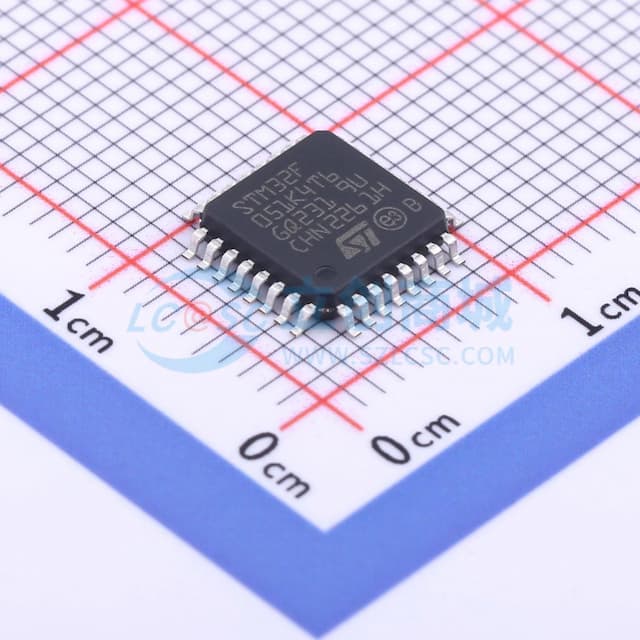 主流ARM Cortex-M0基本型系列MCU，具有16 KB Flash、48 MHz CPU、运动控制和CEC功能实物图
