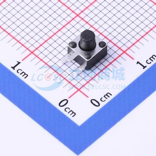 4.5*4.5*5H-J 260gf 边三脚【插件】实物图