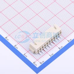 1x10P 间距:2.54mm 卧贴 系列:XH缩略图