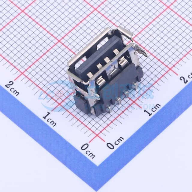 Type-A 母 卧贴实物图