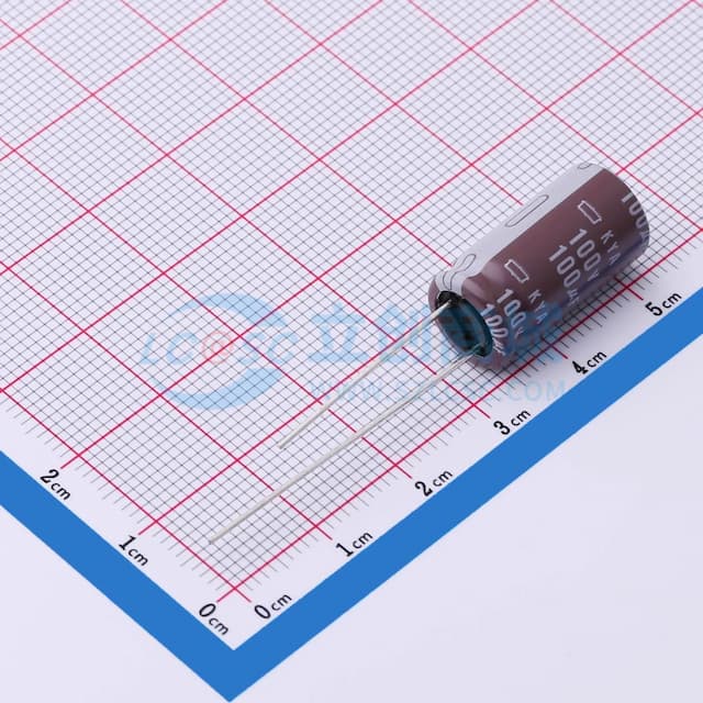 100uF ±20% 100V实物图
