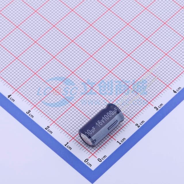 【插件】1000uF ±20% 16V实物图