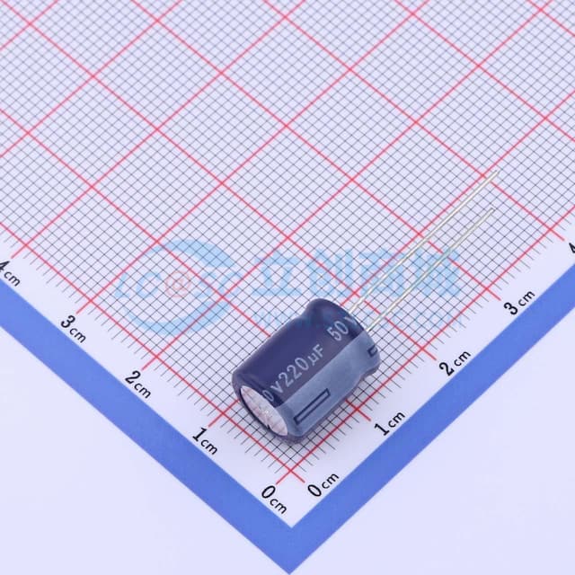 220uF ±20% 50V实物图