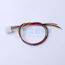 3.96mm (MX3.96)HSG,带凸,4P端子线，长度300，单端镀锡缩略图