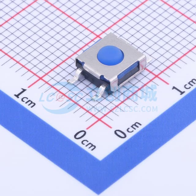 6.3*6.2*3.1mm 立贴 轻触开关实物图