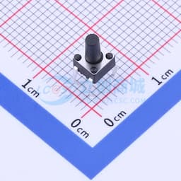 4.5*4.5*7.5 插件轻触开关180G 【插件】缩略图