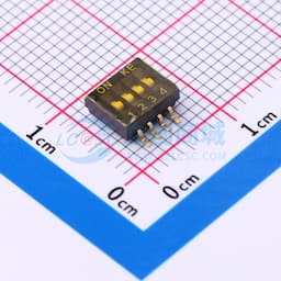 1.27mm 4位贴片拨码开关(S脚)缩略图