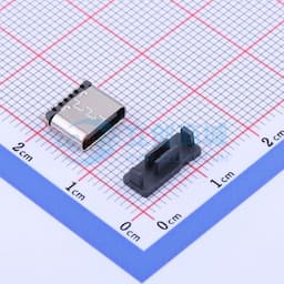 6PIN  H6.8 Type-C 母 立贴缩略图