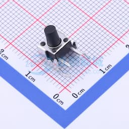 6*6*8.5mm 卧插 轻触开关 【插件】缩略图