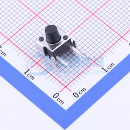 6*6*7mm 卧插 轻触开关 【插件】缩略图
