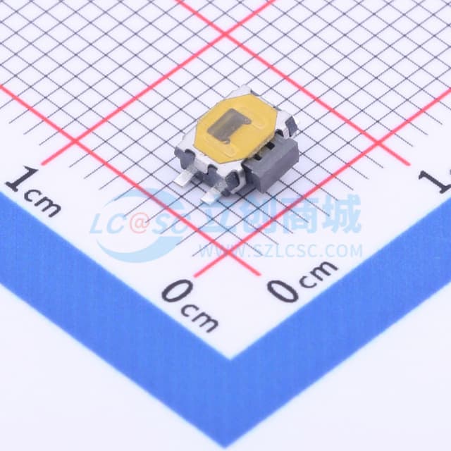 4.7*3.5*1.6mm 卧贴 轻触开关实物图