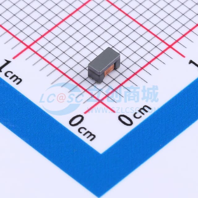 绕线共模片式电感器实物图