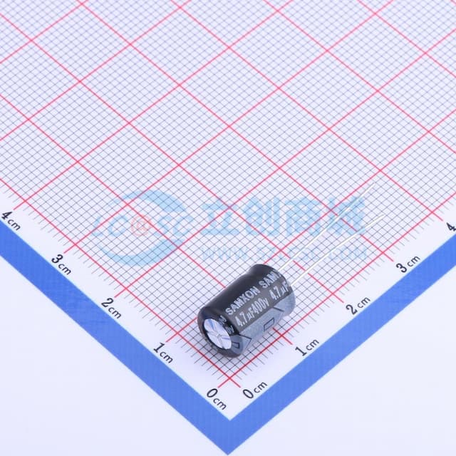 4.7uF ±20% 400V实物图