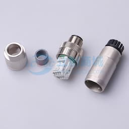 4件套 总线系统连接器，插头，直型，4 针，M12 屏蔽，D 编码，以太网缩略图