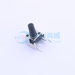 6*6*10.5mm 卧插 轻触开关 【插件】缩略图