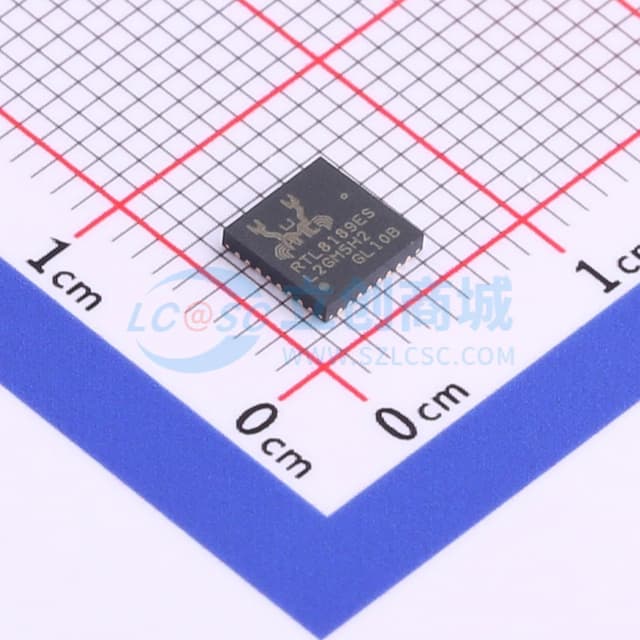 带SDIO接口的单芯片IEEE 802.11b/g/n 1T1R无线局域网模块实物图