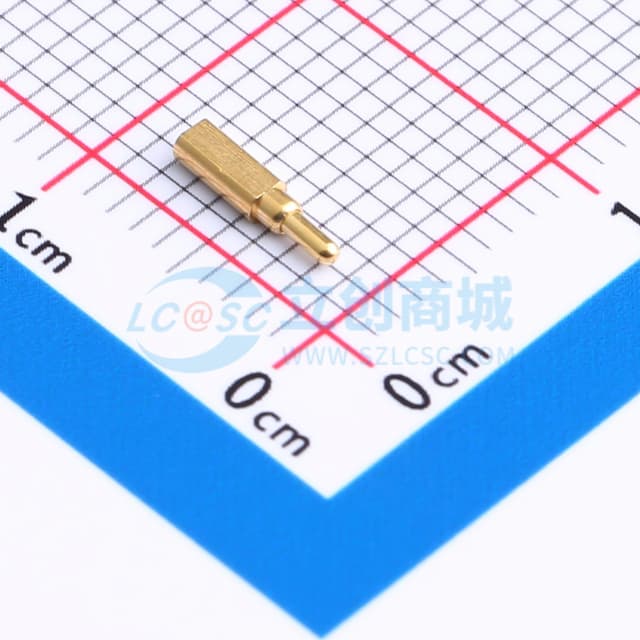 POGO PIN侧贴型弹簧顶针实物图