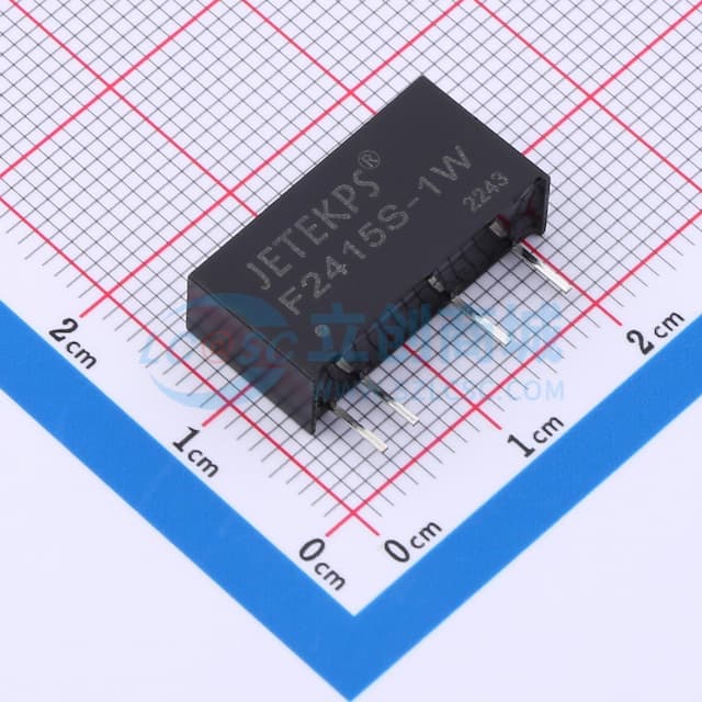 DC-DC模块电源 1W，SIP封装实物图