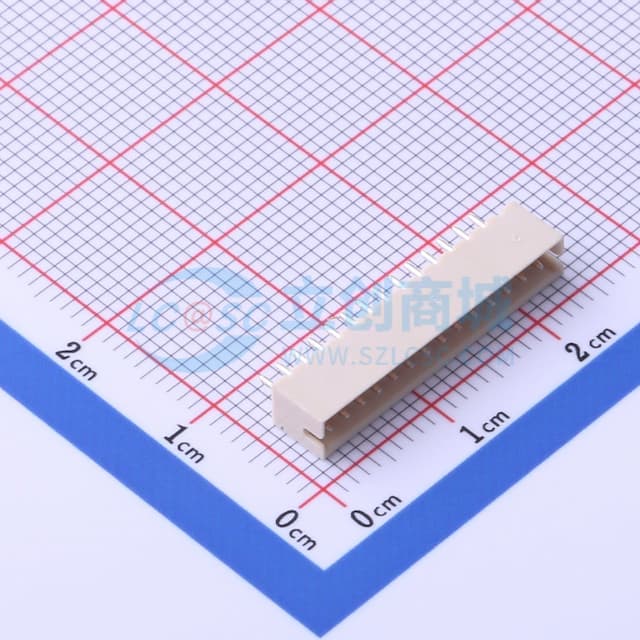 1x14P 间距:1.5mm 直插【插件】实物图