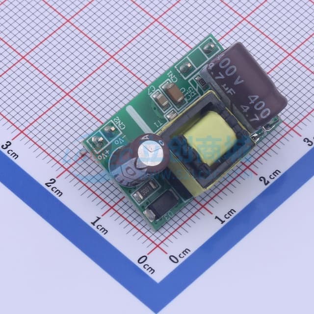 2W超小体积AC/DC电源模块实物图