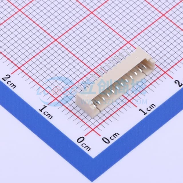 1x12P 间距:1.25mm 直插 系列:PicoBlade(MX 1.25)【插件】实物图