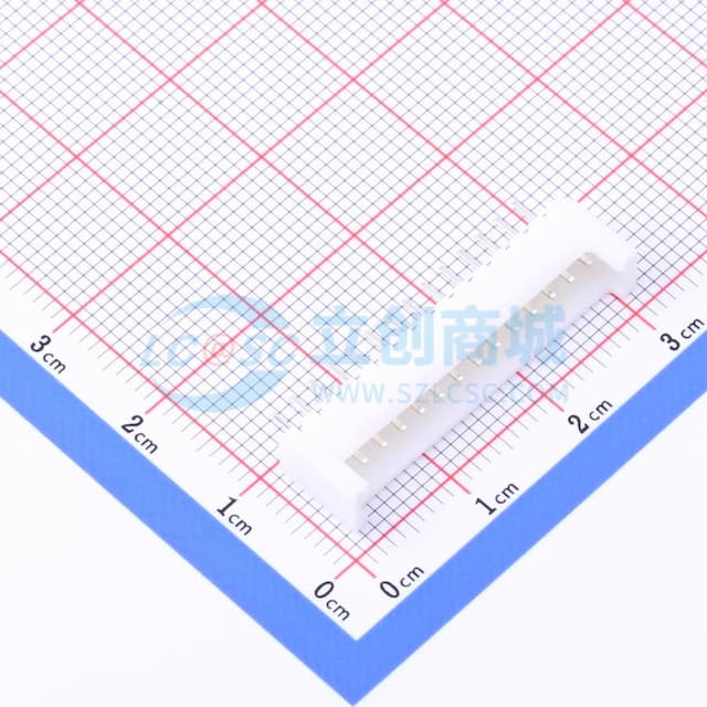 1x14P 间距:2mm 直插 系列:HY 【插件】实物图
