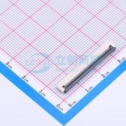 间距:0.5mm P数:53P 翻盖式 下接缩略图