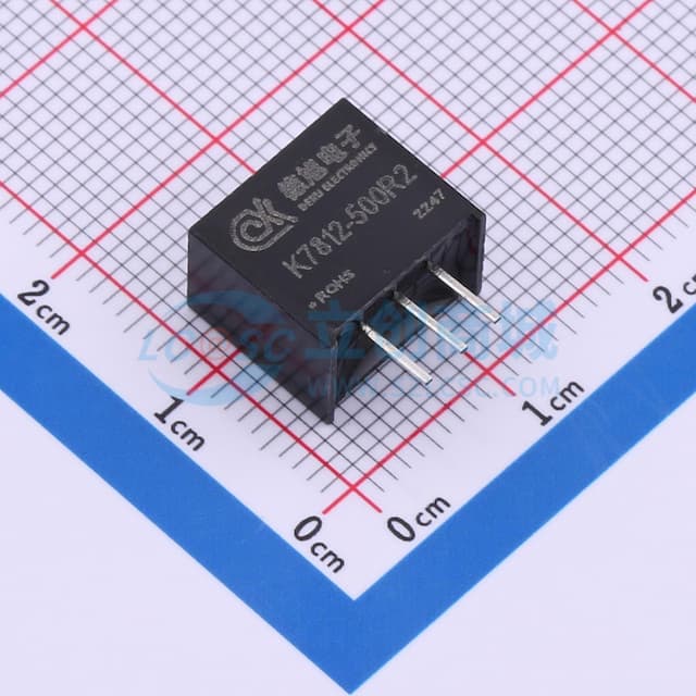 宽电压输入非隔离稳压输出模块电源 (三端开关式稳压器)实物图