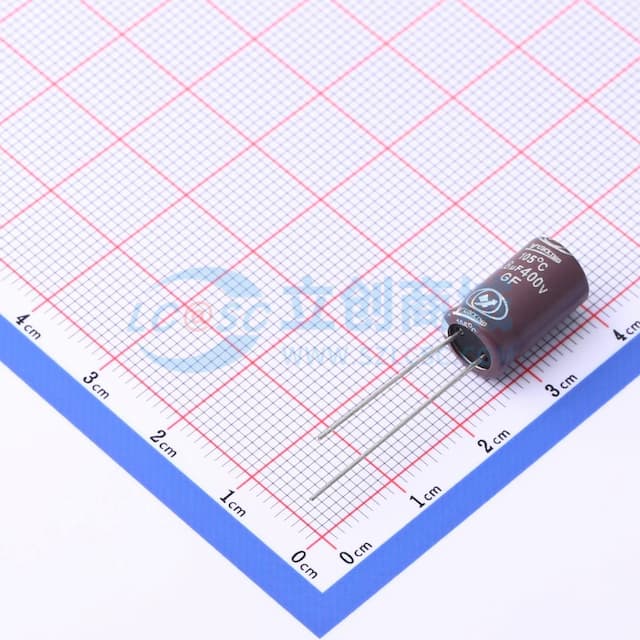 6.8uF ±20% 400V实物图