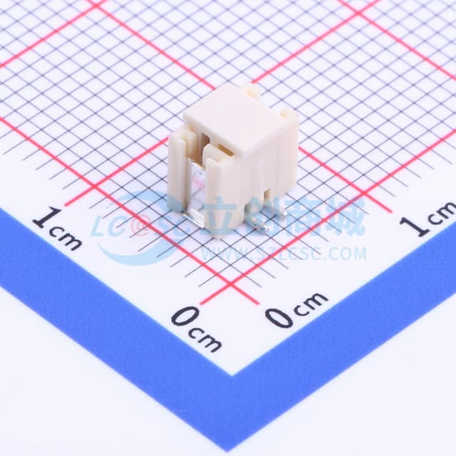 1x2P 间距:1.5mm 立贴实物图