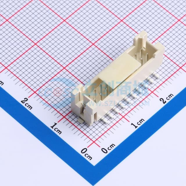 2x10P 间距:2mm 立贴实物图