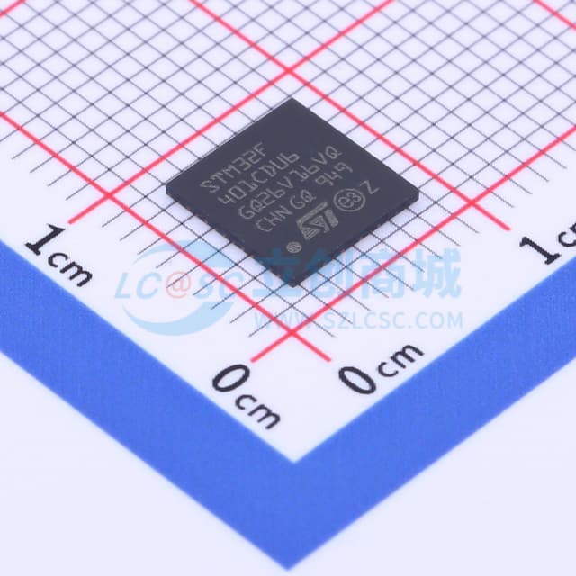 带DSP和FPU的高性能基本型系列ARM Cortex-M4 MCU，具有384 KB Flash、84 MHz CPU和ART加速器实物图
