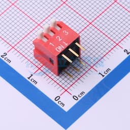 间距2.54mm 琴键3位拨码开关缩略图