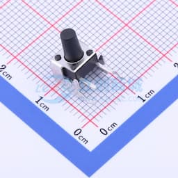 6*6*9.5mm 卧插 轻触开关 【插件】缩略图