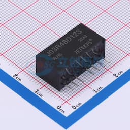 3W SIP封装宽电压输入隔离稳压DC-DC模块电源缩略图
