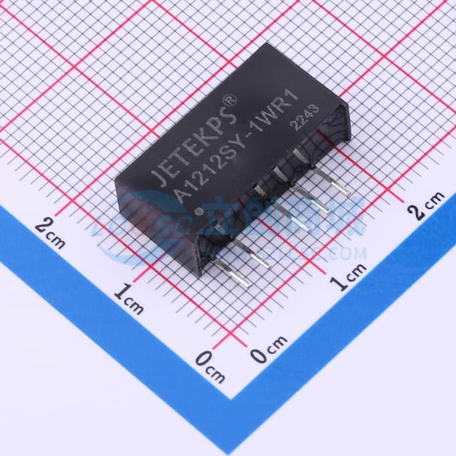 DC-DC模块电源1W SIP封装实物图