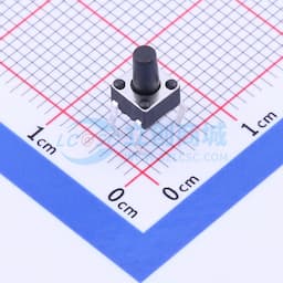 4.5*4.5*7 插件轻触开关180G 【插件】缩略图