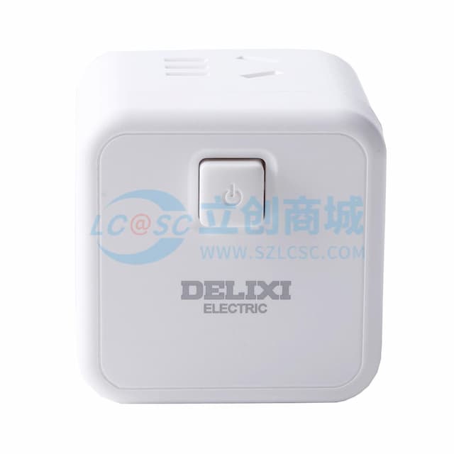 DELIXI(德力西)魔立方插座4个五孔无线 CD98H-CK4X/B PD CDKM04实物图