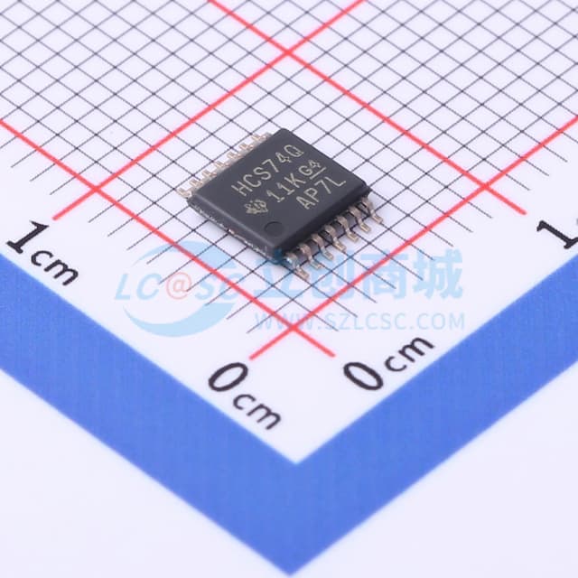 具有清零和预设功能的汽车类施密特触发输入双路正边沿触发式D型触发器实物图