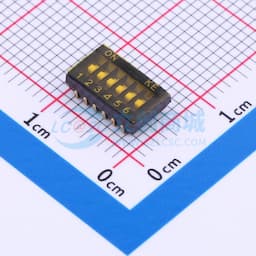 1.27mm 6位贴片拨码开关(J脚)缩略图