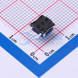侧插防水轻触开关 硅胶蓝钮 320gf缩略图