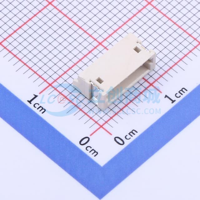 1x5P 间距:1.5mm 卧贴实物图