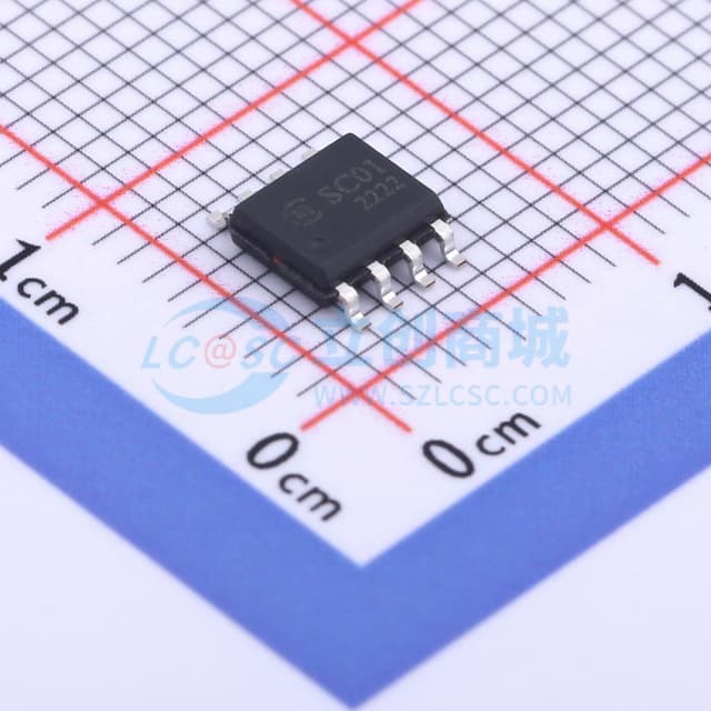 单键电容触摸感应芯片实物图