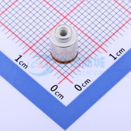 雄和远景，电路板表贴圆螺母柱，M2Xφ5.56X6+1.53，铁镀锡，编带装缩略图