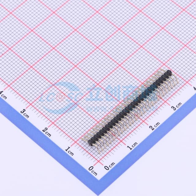1x29P 间距:1.27mm 方针 【插件】实物图