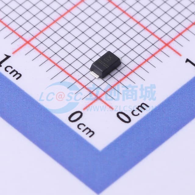 单向TVS 22V截止 峰值浪涌电流：5.6A实物图