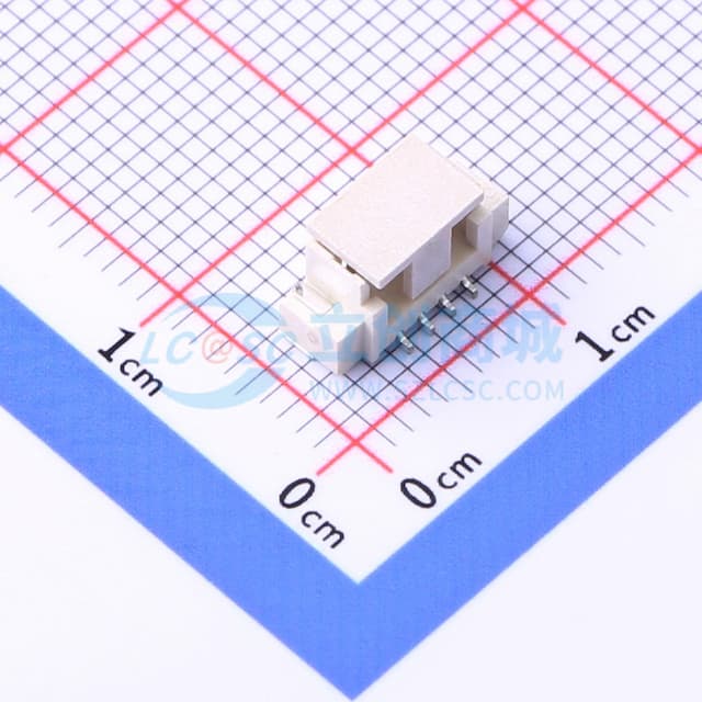 1x4P 间距:1.25mm 立贴实物图